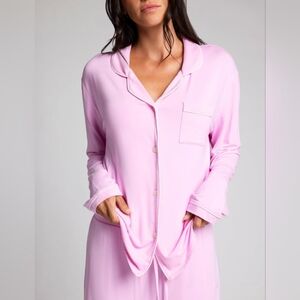 Comfrt Luna Lounge PJ Top in Peony, Size Medium, NWOT